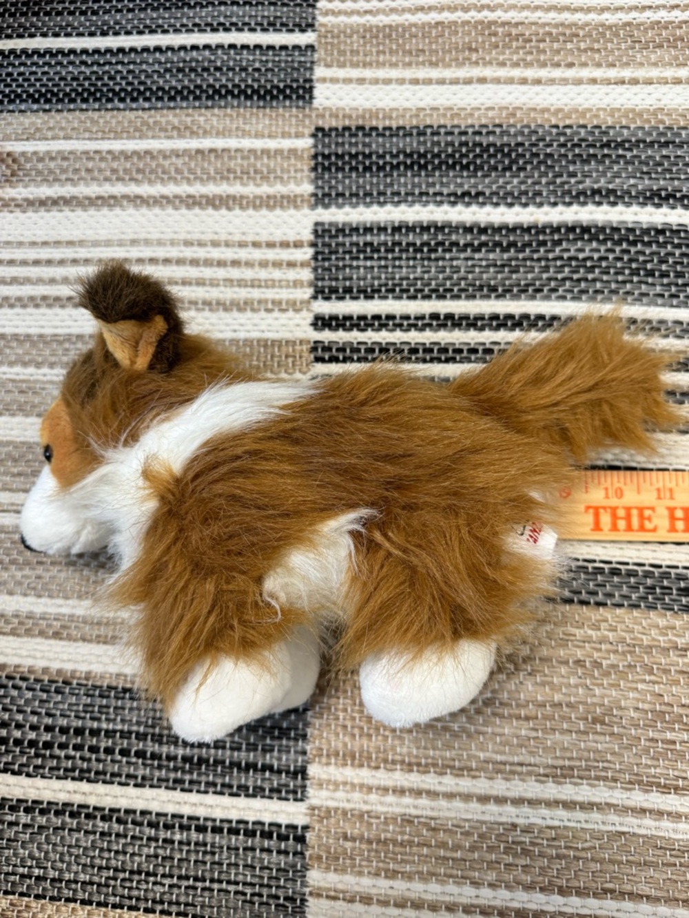 Ganz Webkinz Collie Dog Plush Stuffed Animal Toy Shaggy HM149 No Code 8 inch - Picture 8 of 11